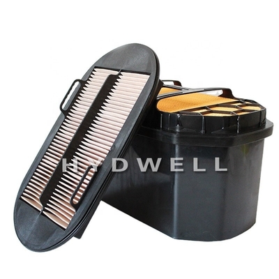 Carta filtrabile utilizzata in 4969841 4969842 Parti di escavatore Honeycomb Air Filter Replacement