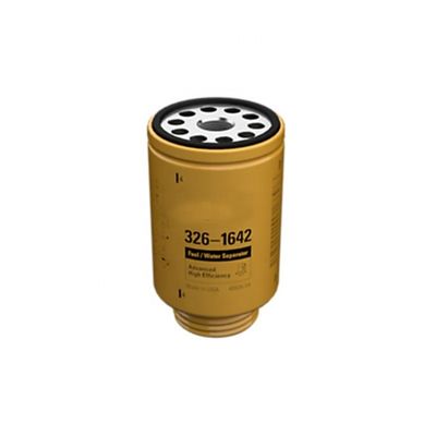 Filtro per separatore di acqua e carburante 3261642 con carta filtrabile e materiale in ferro in giallo
