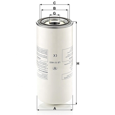 Tipo di carico rotativo filtro separatore di aria e olio LB13145/3 LB-13145/3 OV6076 P782909