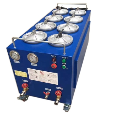 75 kg di capacità Macchina di depurazione portatile per filtrazione dell'olio per olio lubrificante Hydwell