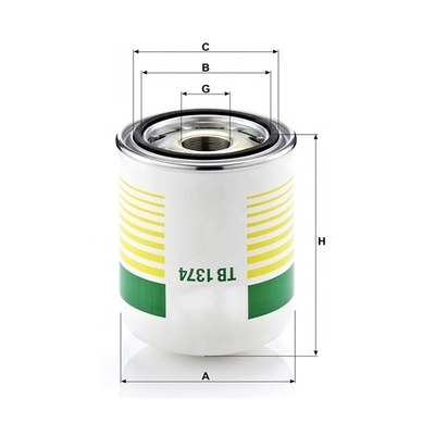 Filtro per asciugatrice d'aria TB1374X