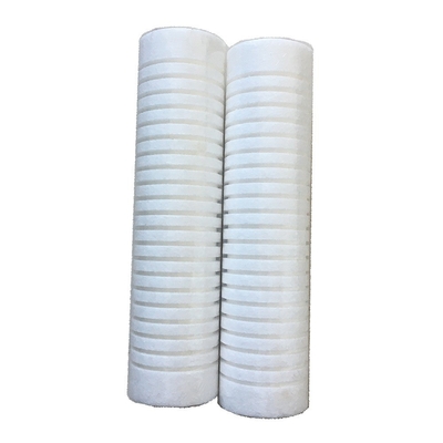 20&quot;x4.5&quot; Grandi blu PP Filato Spun Polipropilene Sedimento 5 Micron Filtro Acqua Ro Pp Filtro