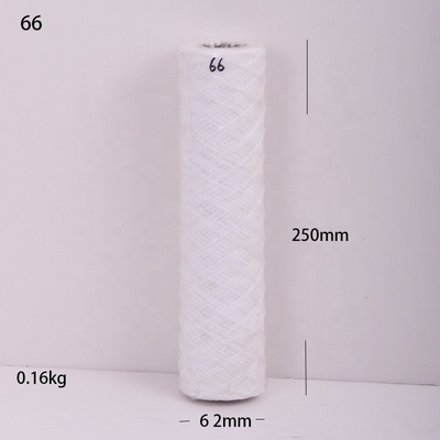 65*255mm filtro dell'acqua industriale filtro a maglia di nylon sedimento filtro a filo
