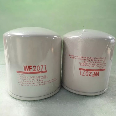 Filtro dell'acqua di raffreddamento del motore diesel del trattore per la precisione di filtrazione 1-100 micron