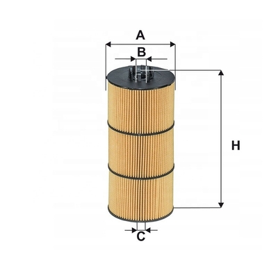 A4721841225 Parti di autocarri Elemento filtro olio P551005 A4721840525 A4721800109 DC222896