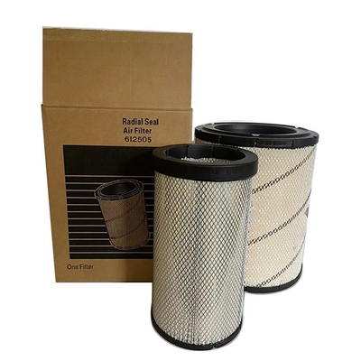 Filtro Hepa 99% Parti di macchinari da costruzione Cartuccia filtro aria 6I2505 RS3510 P532505