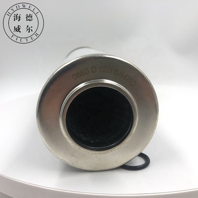 Hydwell Supply Fibra di vetro filtro idraulico per olio cartuccia elemento 0660d010bn4hc Design