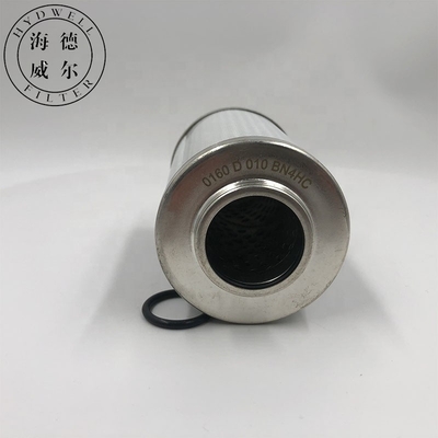 Lavori di costruzione Cartuccia idraulica Elemento filtro olio 0160D020BN4HC 0160D010BN4HC