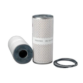 Cartuccia di filtro idraulico per olio in fibra di vetro P550484 per filtrazioni industriali