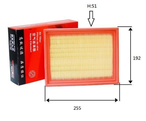 Filtro dell'aria in PU per parti di motori per auto MG5--50016901 Filtro dell'aria condizionata Supporto online