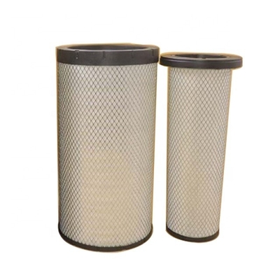AF26125 AF26124 Parti del motore del camion Elemento filtro dell'aria P617643 P617644 con fibra di vetro