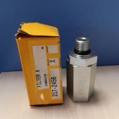 217-2456 SH70194 Motori di trattori Parti di ricambio Filtro idraulico per olio con carta in fibra di vetro