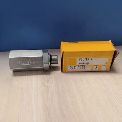 217-2456 SH70194 Motori di trattori Parti di ricambio Filtro idraulico per olio con carta in fibra di vetro