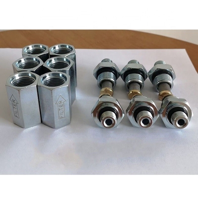 217-2456 SH70194 Motori di trattori Parti di ricambio Filtro idraulico per olio con carta in fibra di vetro