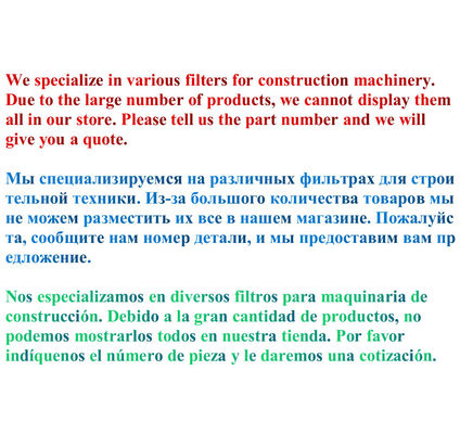 Filtro di olio per motori per autocarri 5000483 500-0483 SO10182 SO97108 336GC