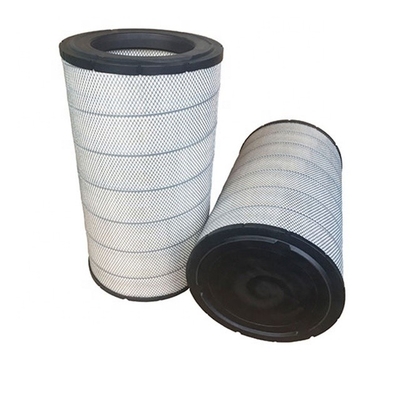 Modello di camion Elemento di filtro dell'aria del camion P958209 P958208 per 3754302 Parti di motore di escavatore