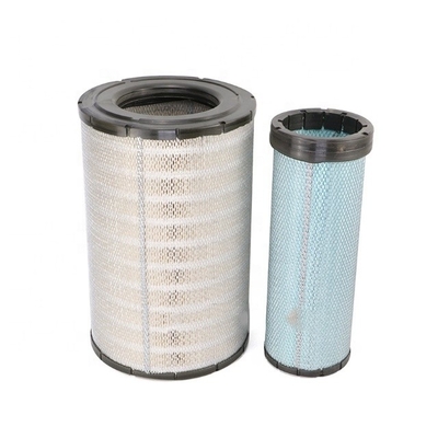 Modello di camion Elemento di filtro dell'aria del camion P958209 P958208 per 3754302 Parti di motore di escavatore