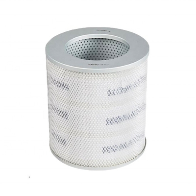 208-60-71123 208-60-71121 208-60-71120 Filtro idraulico con carta in fibra di vetro di ferro