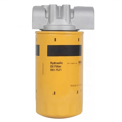 Filtro idraulico per olio in carta di fibra di vetro di ferro 093-7521 per scavatori CAT 312D 320D 323D2L