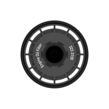 Carta filtrabile per olio diesel Elemento filtro 3223155 SO10112 per E320D2 E326D2 E324D2 E323D2