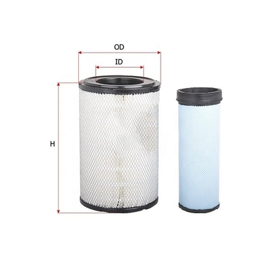 Cartuccia di filtro dell'aria del motore del camion di A2709S Hydwell 4286128 4286130 8-98071421-0 8-98071422-0