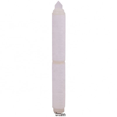 Purificazione dell'acqua Hydwell Industrial 20 40 60 Inch Water Plant PP Filter Piegato Cartuccia Plissata