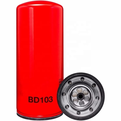 Filtro di olio lubrificante a rotazione a flusso pieno per motori diesel per escavatori BD103 P553000 10027047