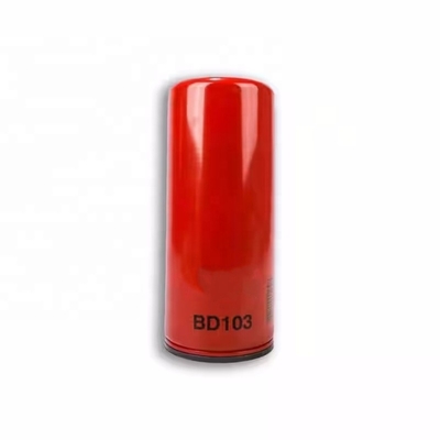 Filtro di olio lubrificante a rotazione a flusso pieno per motori diesel per escavatori BD103 P553000 10027047