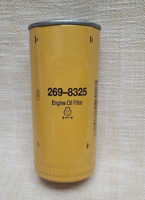 93*200mm Parti di motore di escavatore Elemento filtro olio lubrificante a rotazione con n.O.O. 269-8325