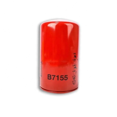 B7155 Camion pesante filtro di olio a lubrificante a rotazione con ferro di carta filtrabile