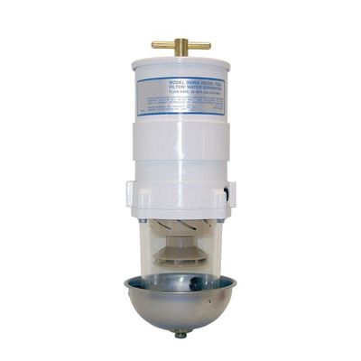 Filtro di combustibile di ferro per turbine marine 900 serie 7/8-14 UNF-2B femmina porti 1 alloggiamenti