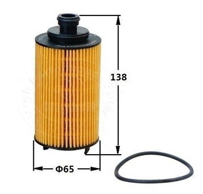 Negozi di alimenti e bevande X20136 Parti di autoveicoli e trattori Elemento filtro olio X20136 THE4061 OX1274D
