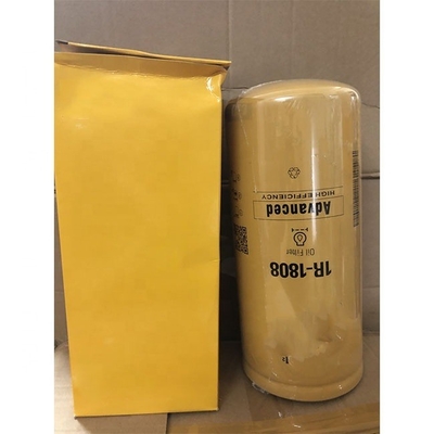 Filtro di ferro Carta Motore Diesel Parti Filtro di olio lubrificante 1R-1808 P551808 504594D1 4587260 85114070