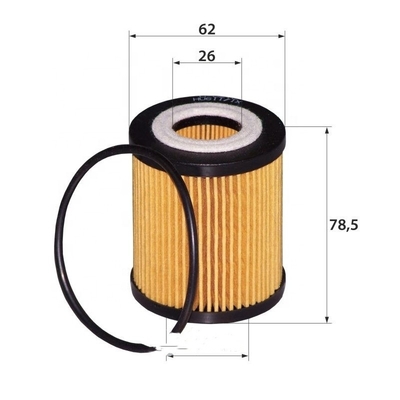 Parti per trattori, escavatori, motori diesel HU6111X E610HD38 91922426 SO7093 Filtro di olio lubrificante