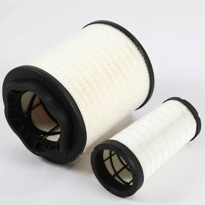 Filtro d'aria per escavatori Hydwell 2414656 2414659 2414658 Ricambi con carta filtrabile